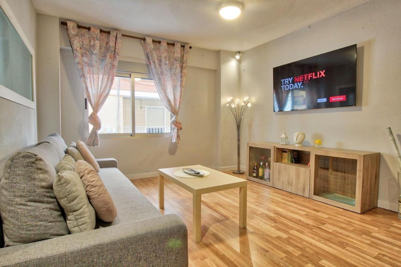 Lujoso Apartamento Centro Ciudad, Parking Privado Gratuito Murcia Bagian luar foto